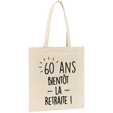 Tote bag Anniversaire 60 ans 