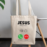 Tote bag Appel de Jésus Blanc