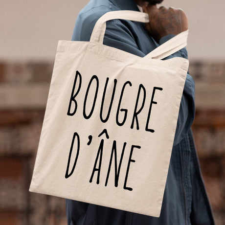 Tote bag Bougre d'âne Beige