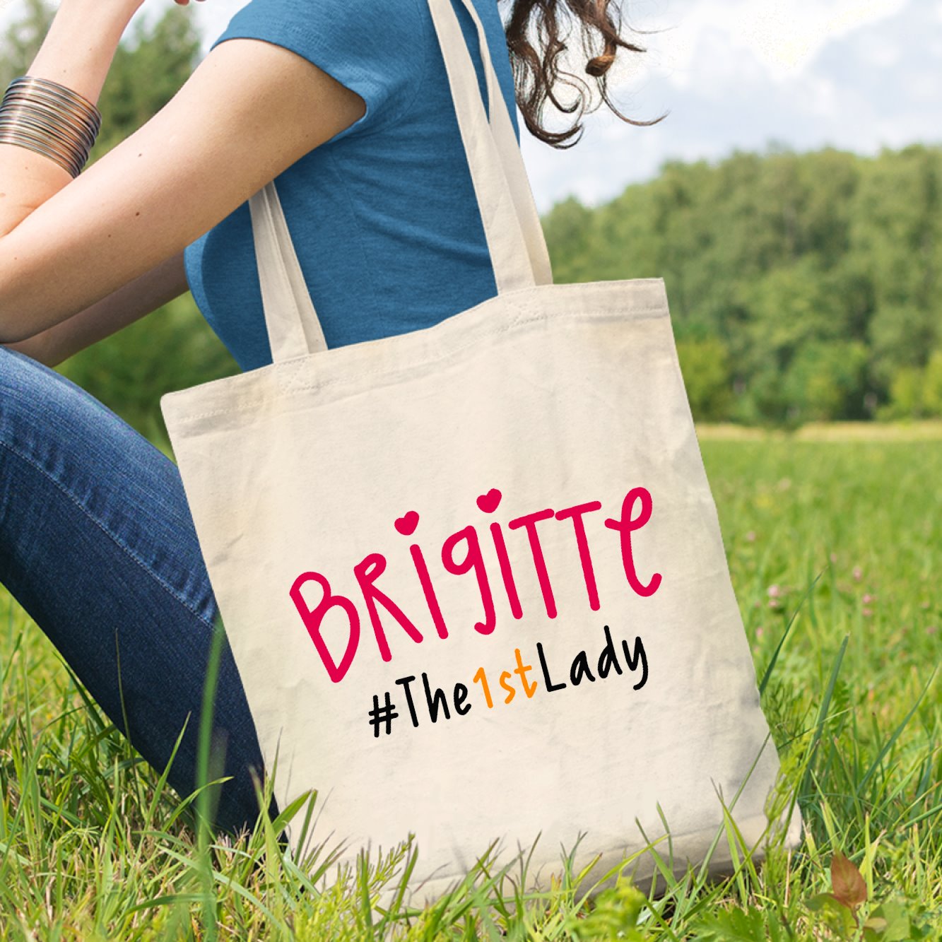 Tote bag Brigitte Beige