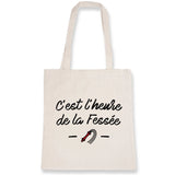 Tote bag C'est l'heure de la fessée 