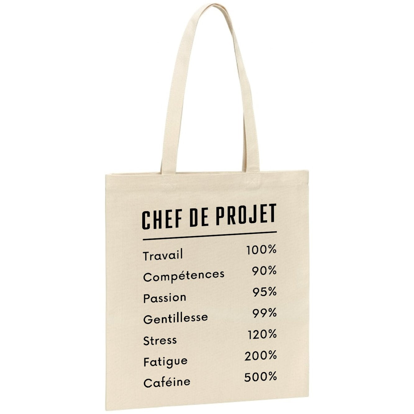 Tote bag Chef de projet 