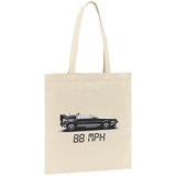 Tote bag Delorean 88 MPH 