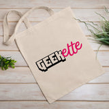 Tote bag Geekette Blanc