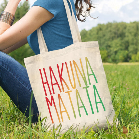 Tote bag Hakuna Matata Beige