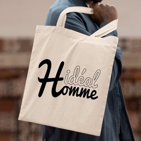 Tote bag Homme idéal Blanc