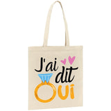 Tote bag J'ai dit oui 