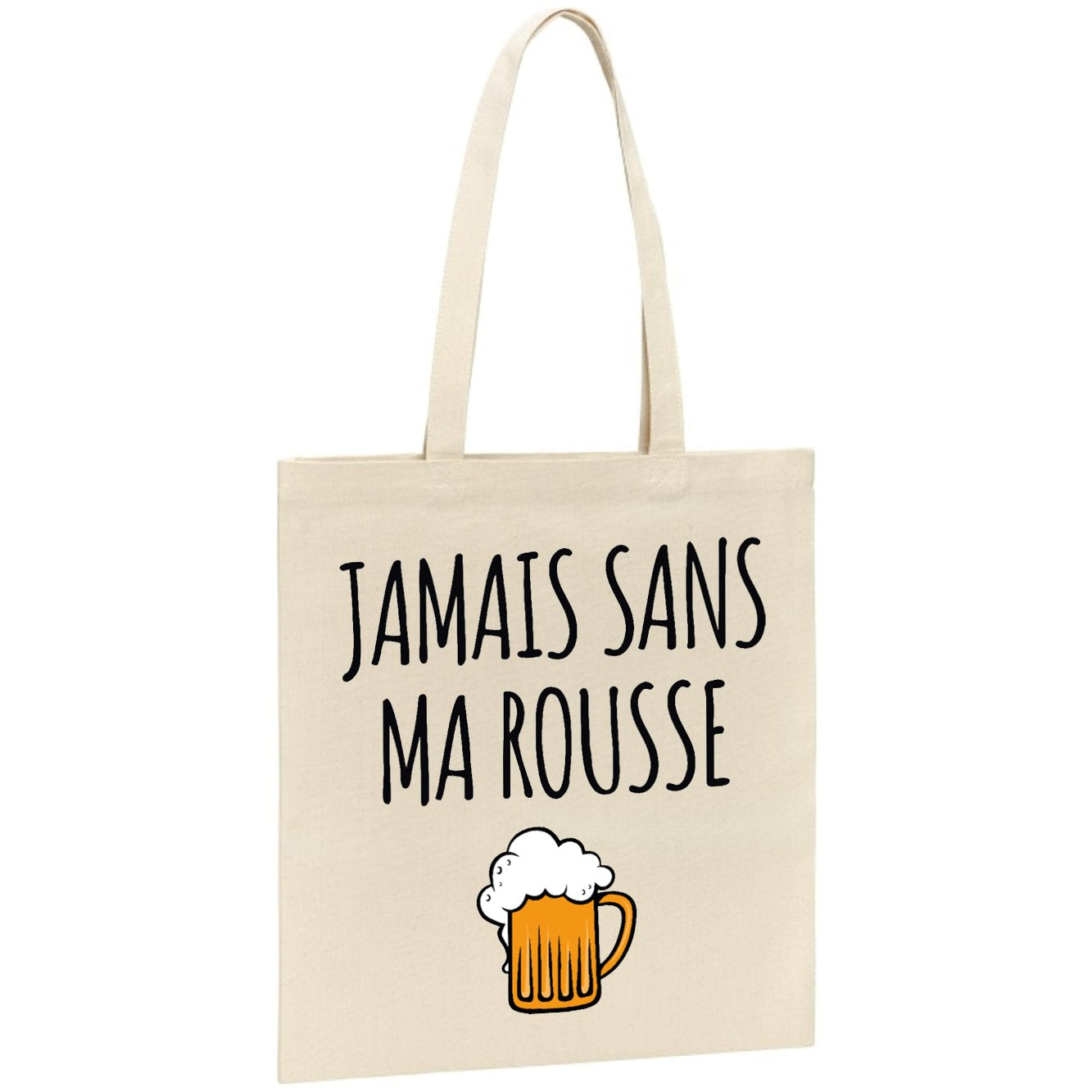 Tote bag Jamais sans ma rousse 