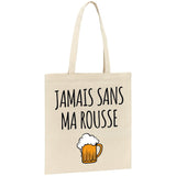 Tote bag Jamais sans ma rousse 