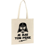 Tote bag Je suis ton père 