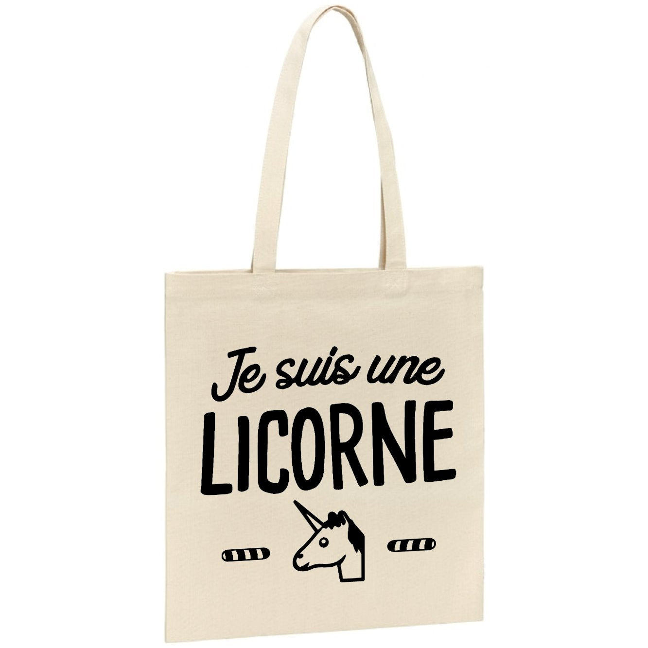 Tote bag Je suis une licorne 