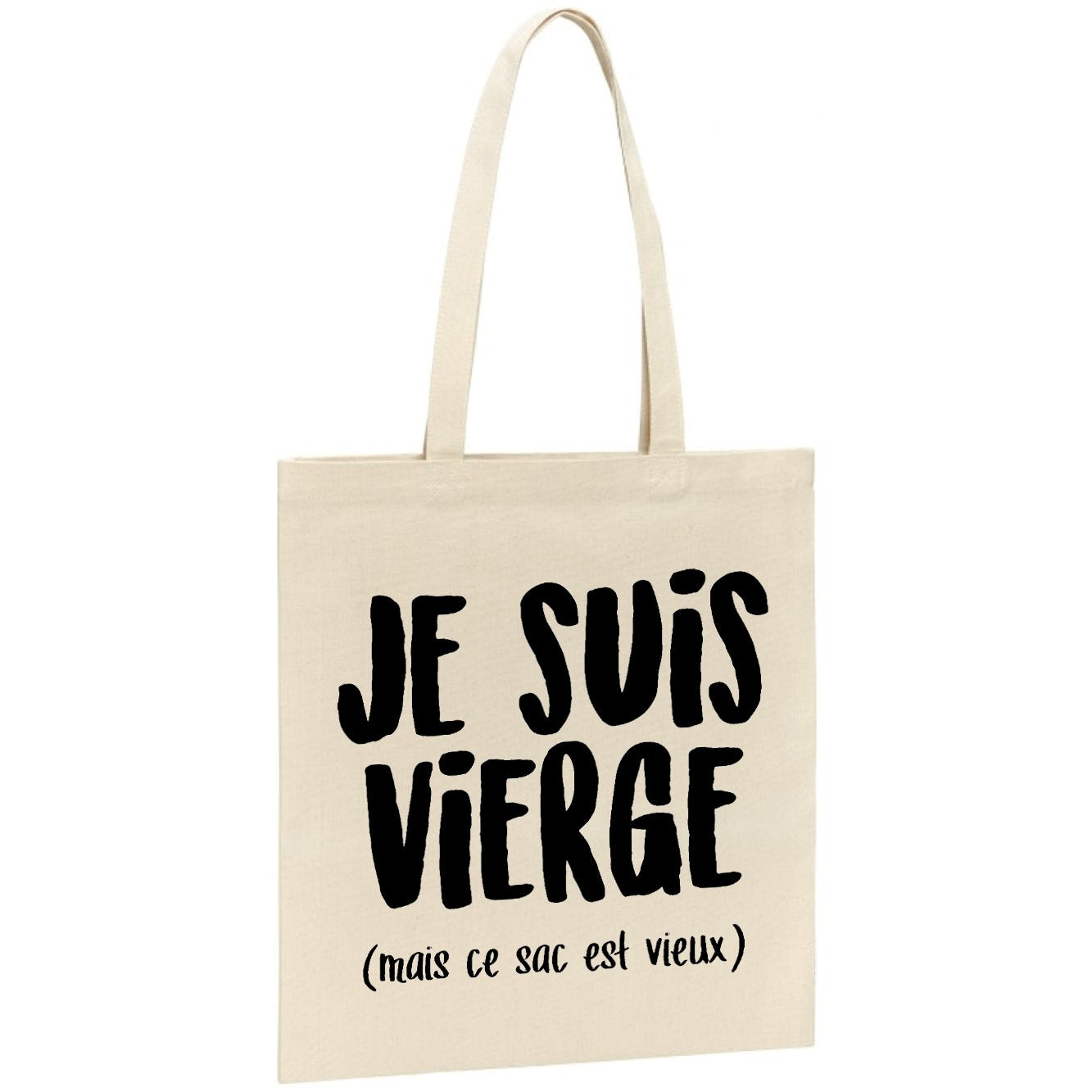 Tote bag Je suis vierge 