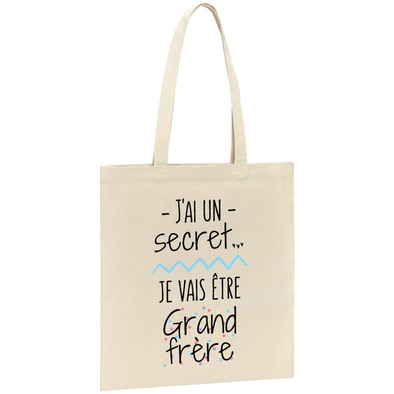 Tote bag Je vais être grand frère 