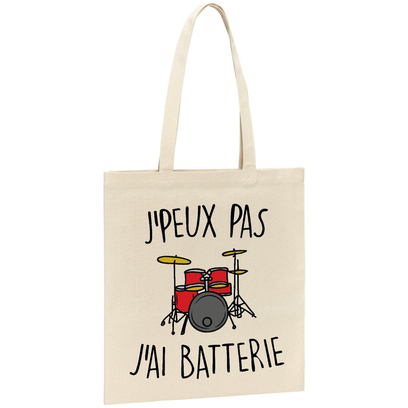 Tote bag J'peux pas j'ai batterie 