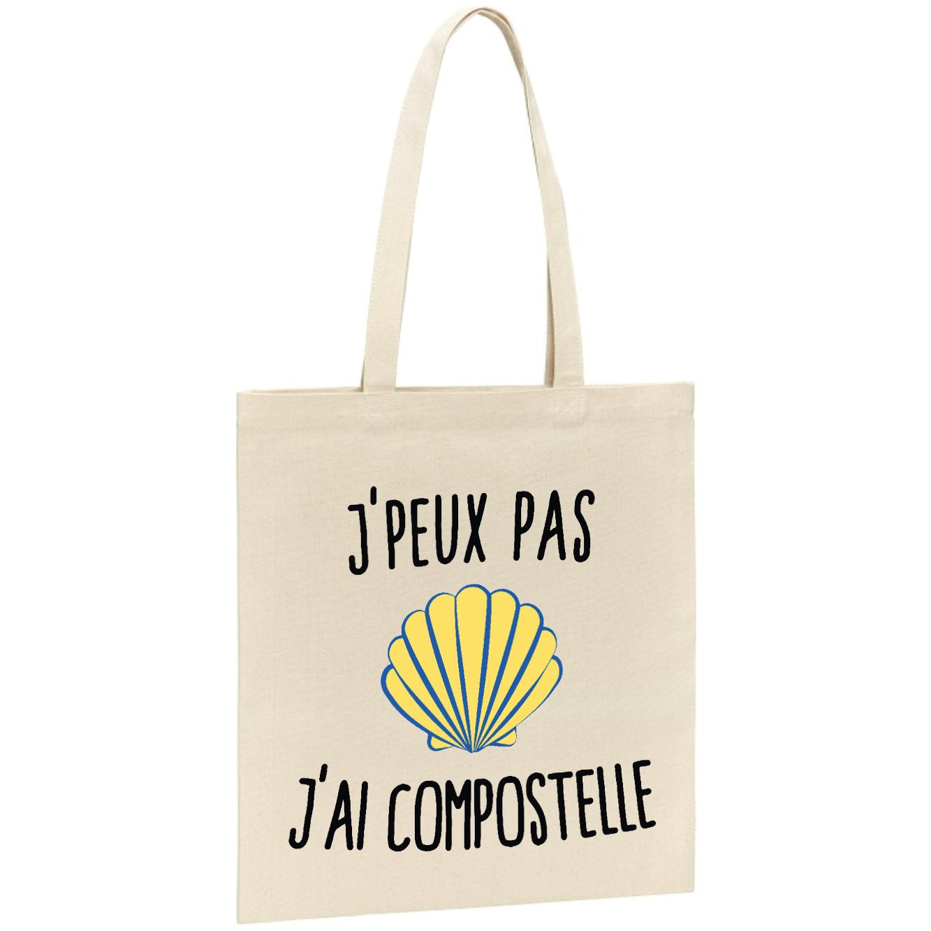 Tote bag J'peux pas j'ai Compostelle 