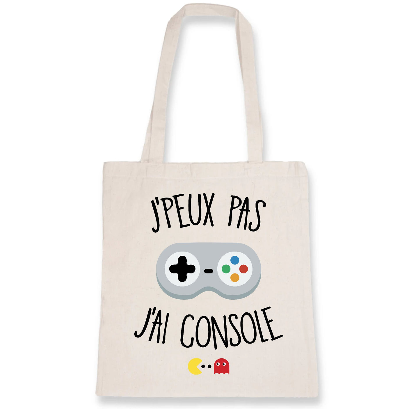 Tote bag J'peux pas j'ai console 