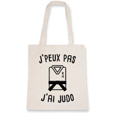 Tote bag J'peux pas j'ai judo 