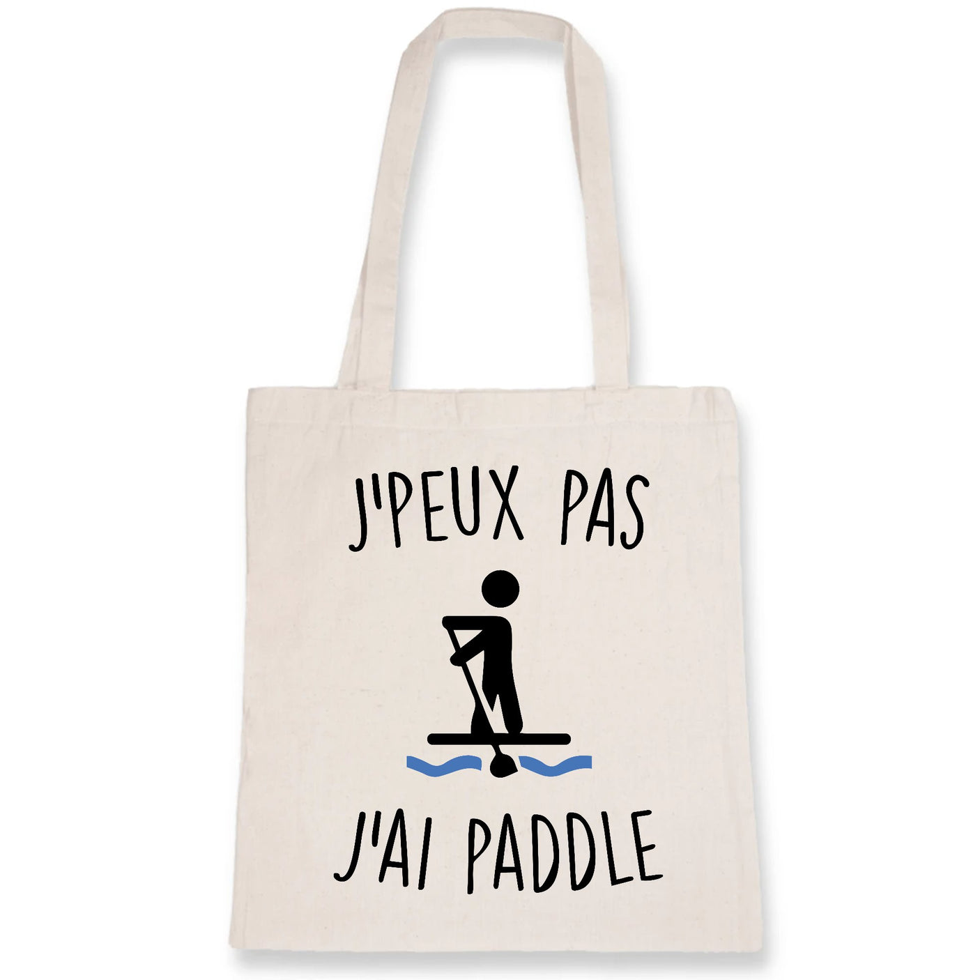 Tote bag J'peux pas j'ai paddle 