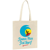 Tote bag J'peux pas j'ai surf 