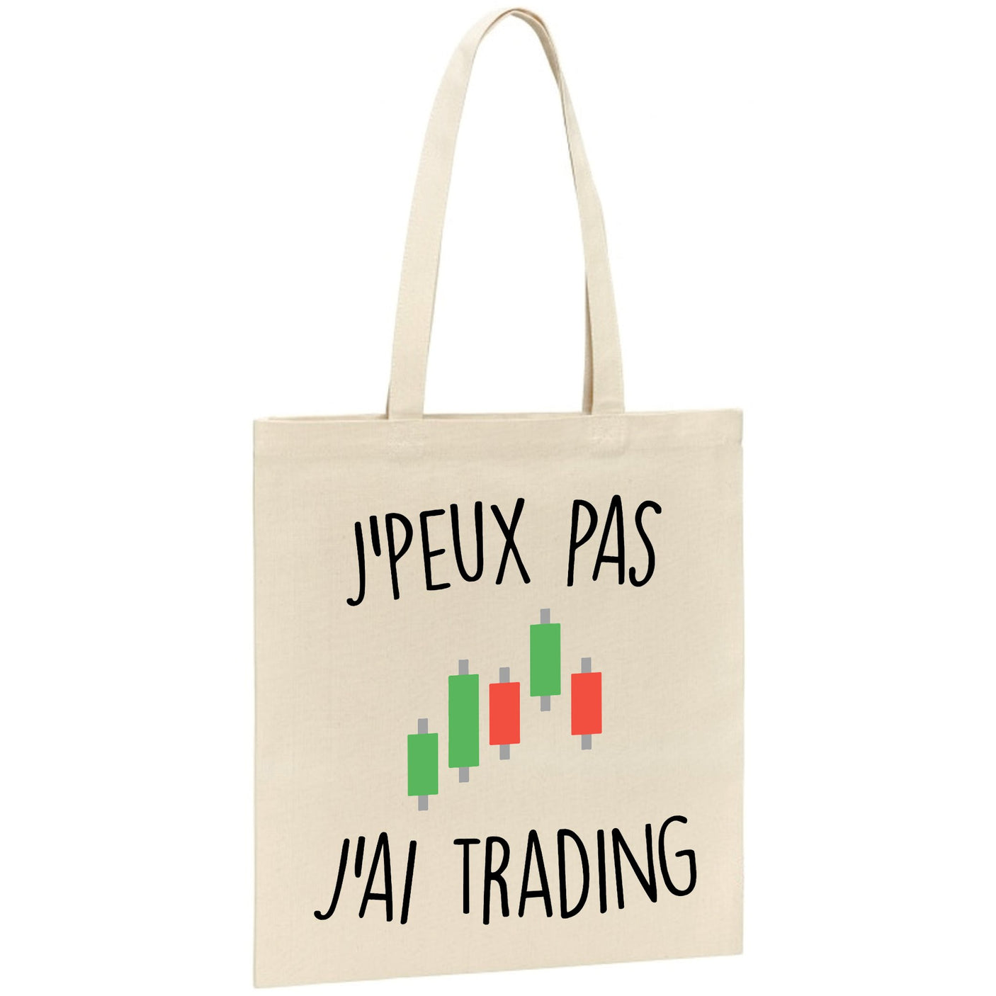 Tote bag J'peux pas j'ai trading 