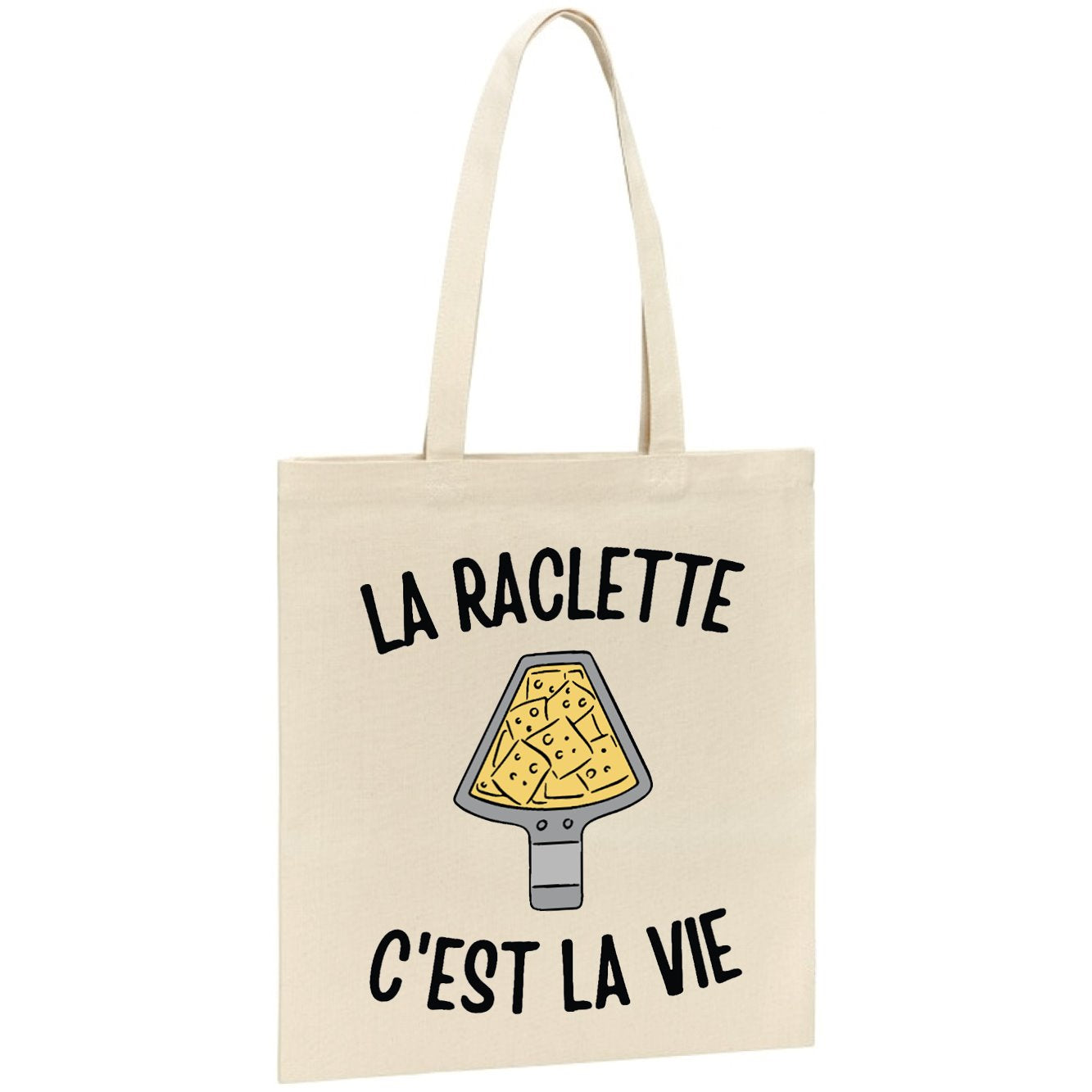 Tote bag La raclette c'est la vie 