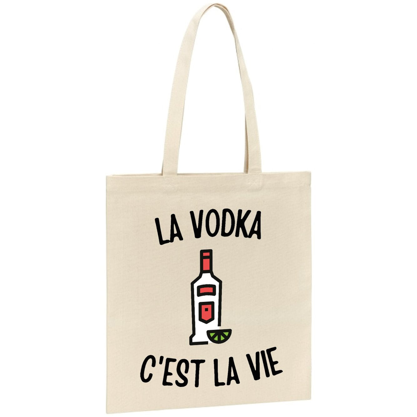 Tote bag La vodka c'est la vie 