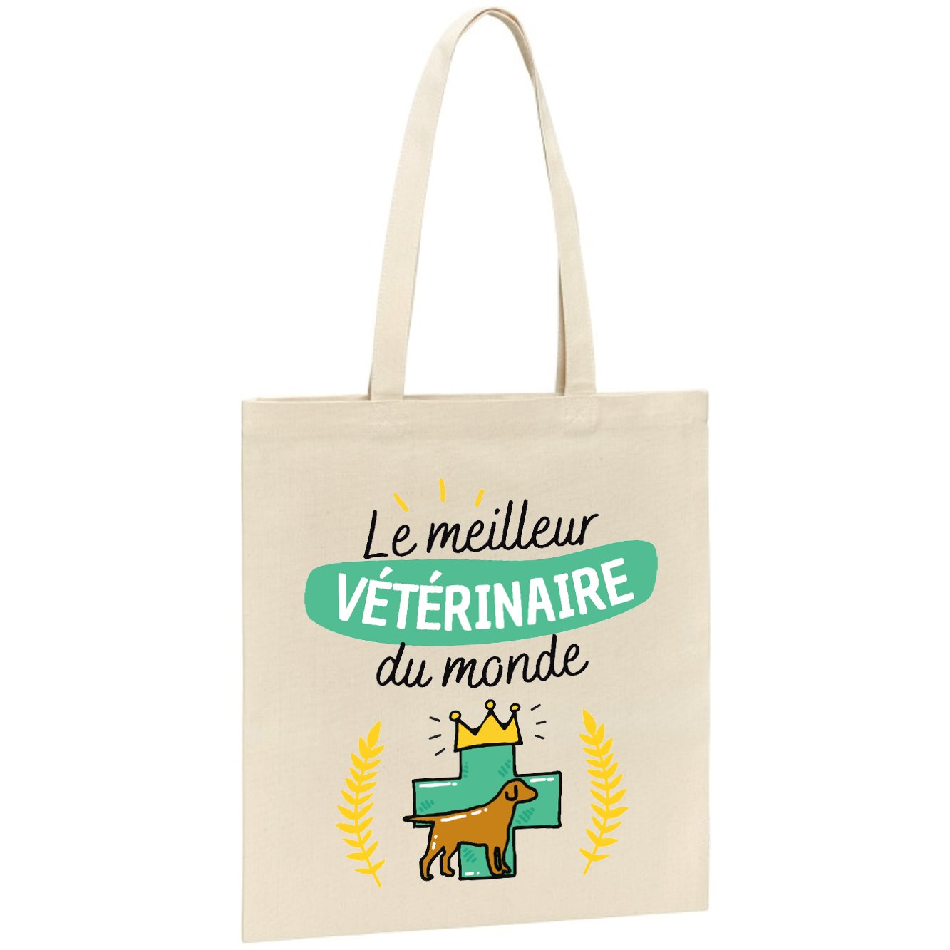 Tote bag Le meilleur vétérinaire du monde 