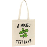 Tote bag Le mojito c'est la vie 