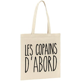 Tote bag Les copains d'abord 