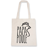 Tote bag Papa poule 