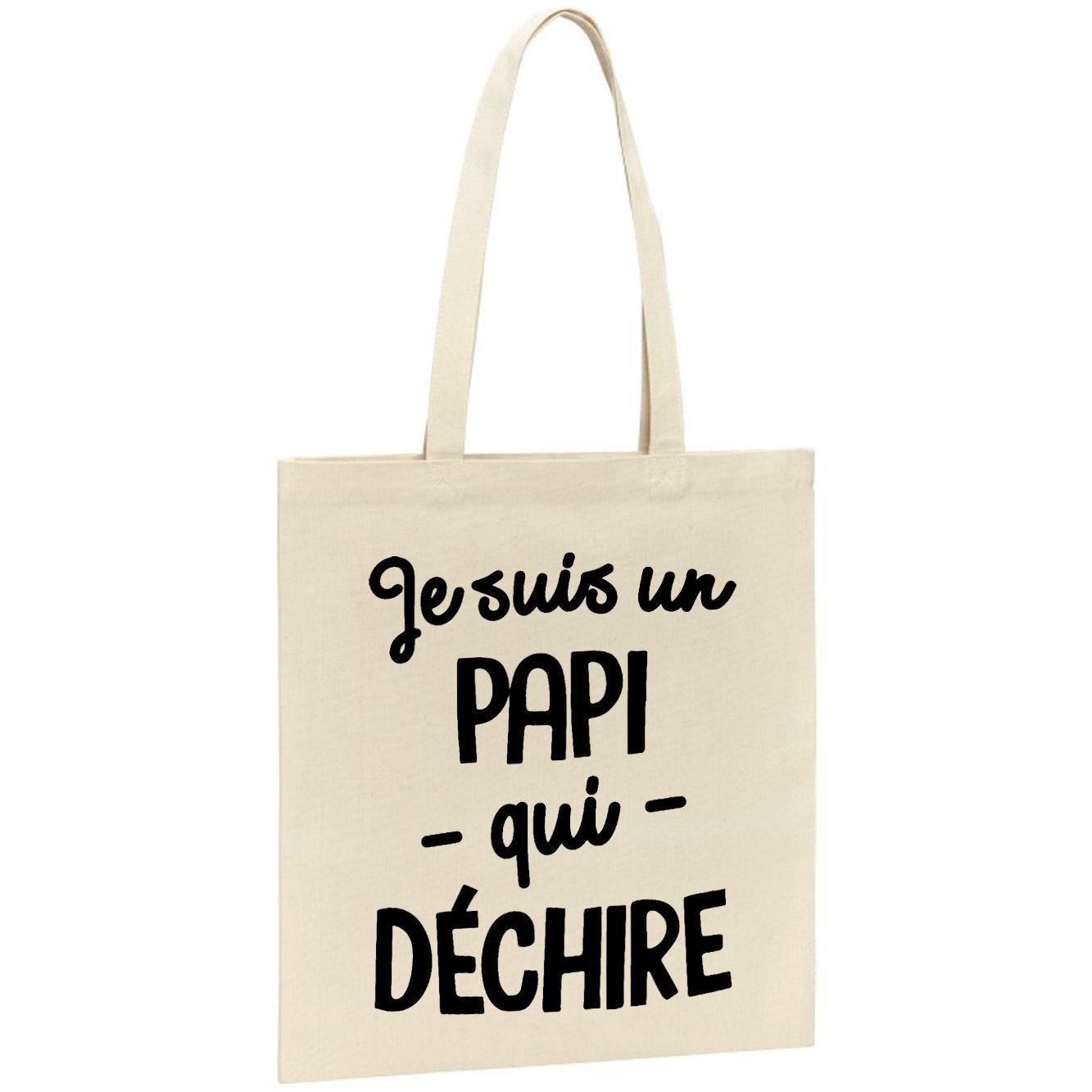 Tote bag Papi qui déchire 