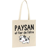 Tote bag Paysan et fier de l'être 