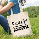 Tote bag Petite boudeuse Beige