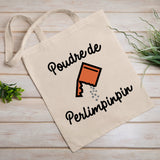 Tote bag Poudre de perlimpinpin Blanc