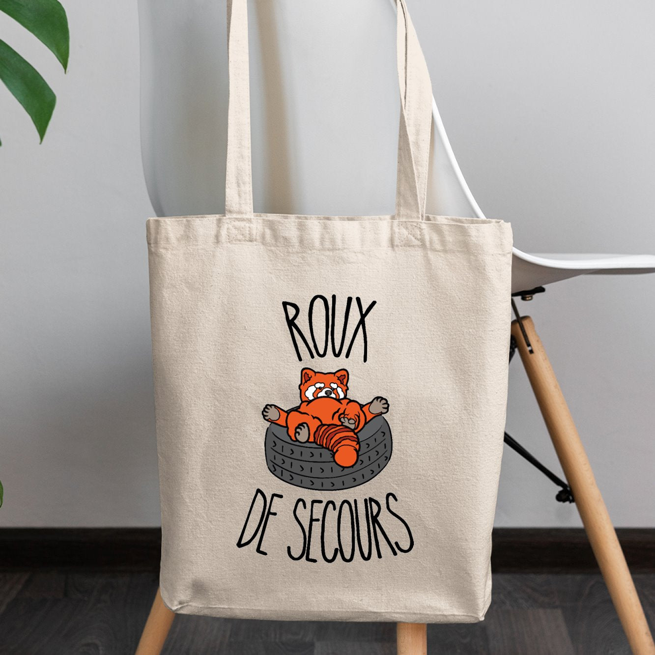 Tote bag Roux de secours Beige