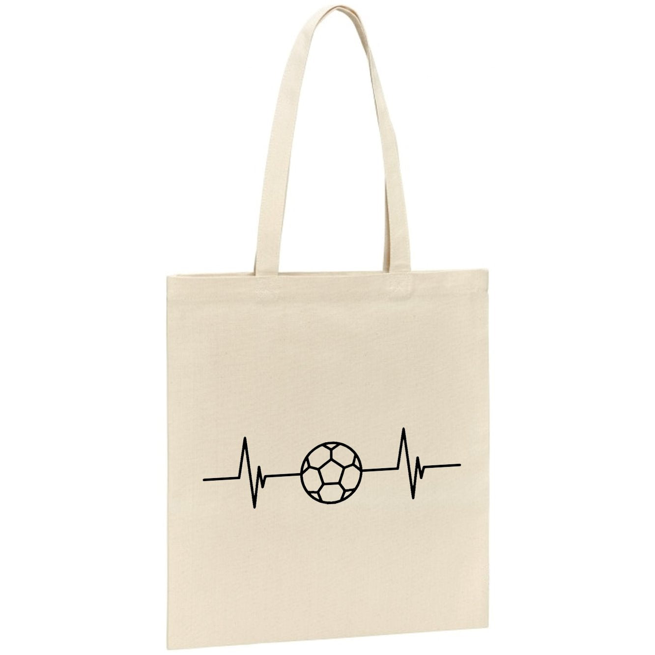 Tote bag Rythme cardiaque foot 