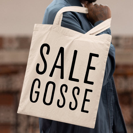 Tote bag Sale gosse Blanc