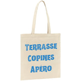 Tote bag Terrasse copines apéro 